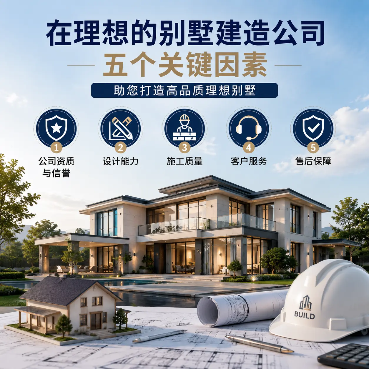 在 荔波 找到理想别墅建造公司的五个关键因素