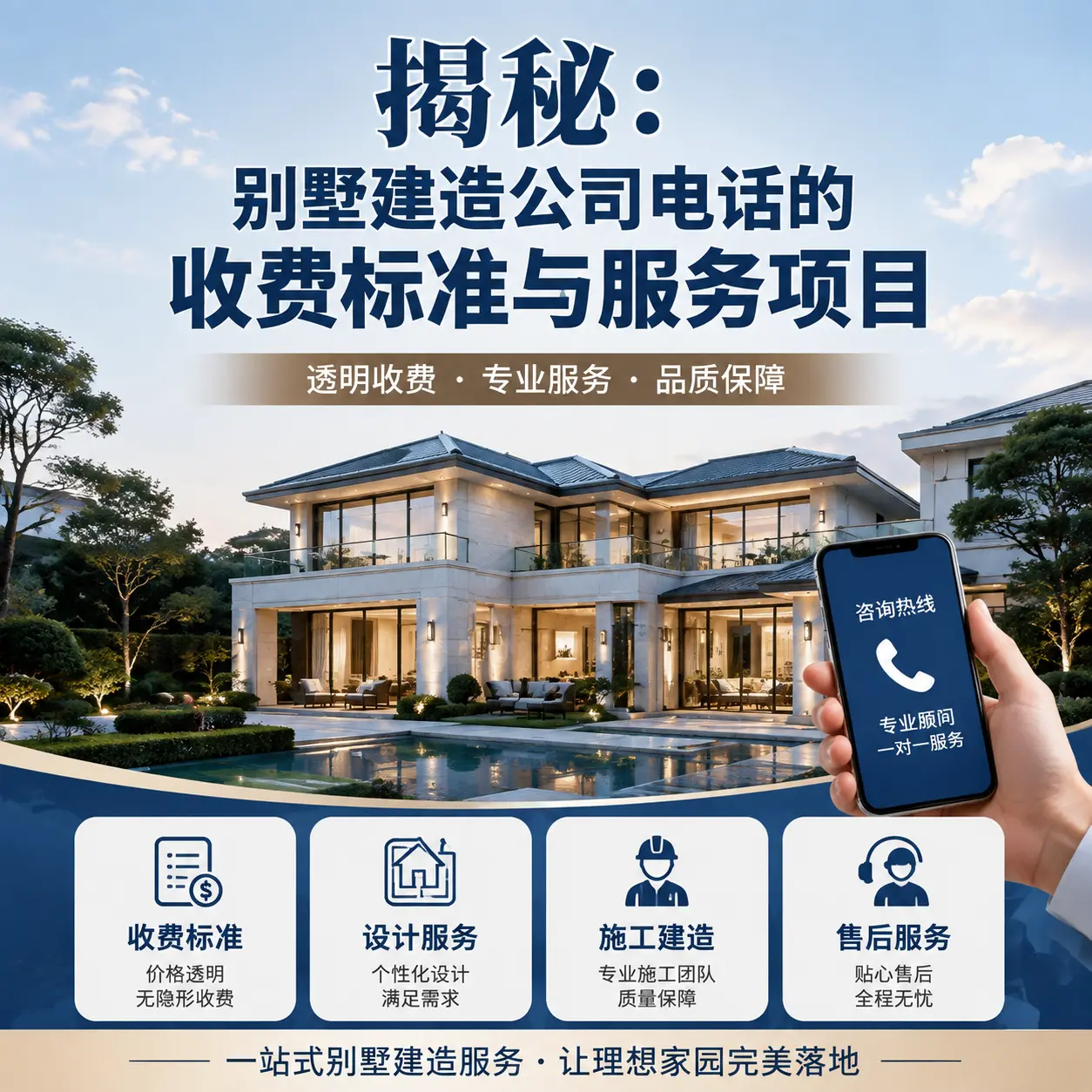 揭秘：荔波别墅建造公司电话的收费标准与服务项目