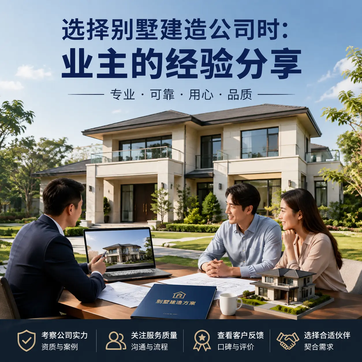选择别墅建造公司时： 荔波 业主的经验分享