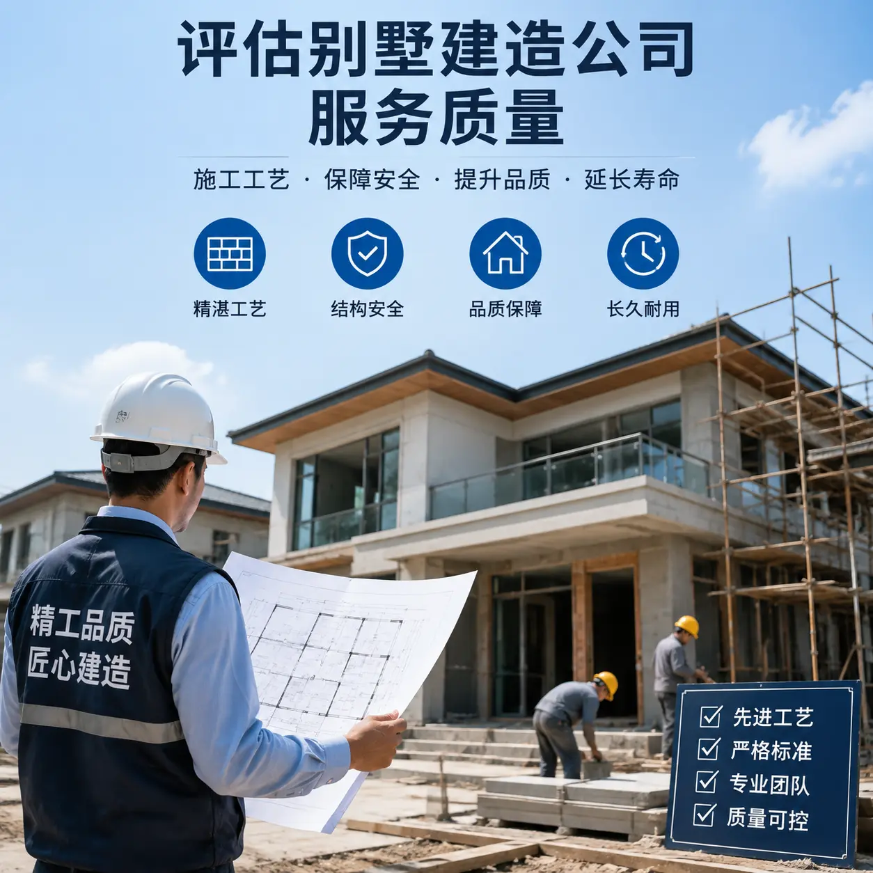 如何评估 荔波 别墅建造公司的服务质量?