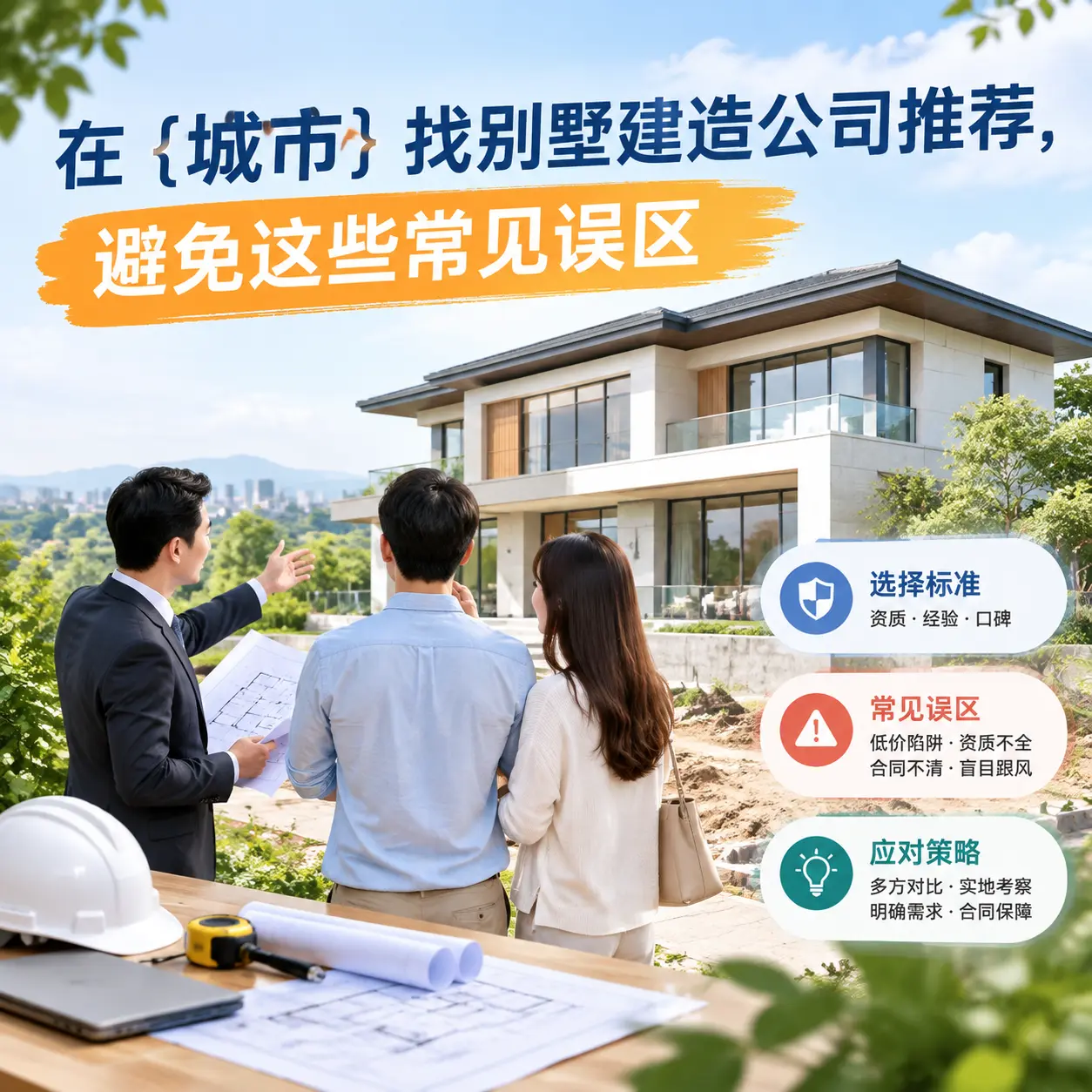 在 荔波 找别墅建造公司推荐，避免这些常见误区