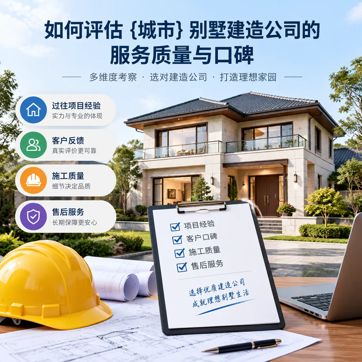 如何评估 荔波 别墅建造公司的服务质量与口碑