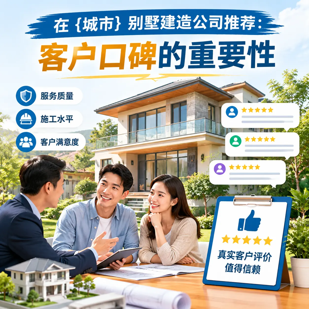 在 荔波 别墅建造公司推荐：客户口碑的重要性