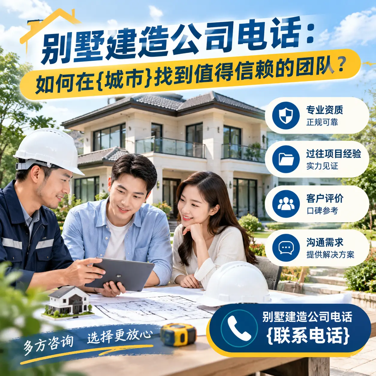 别墅建造公司电话：如何在荔波找到值得信赖的团队？