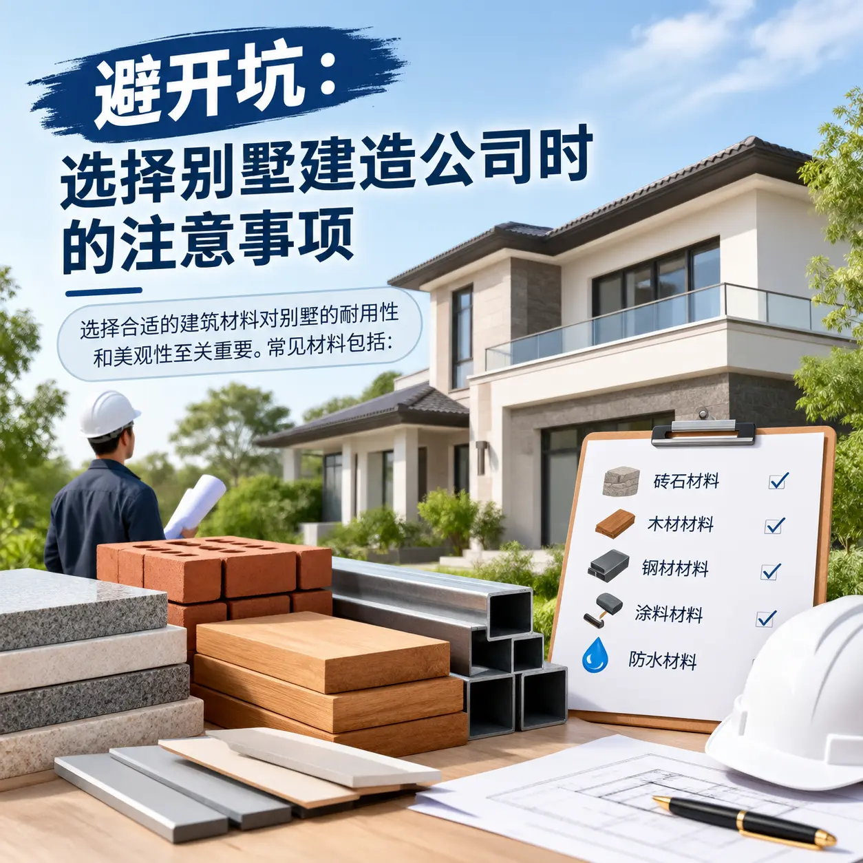避开坑：选择 荔波 别墅建造公司时的注意事项