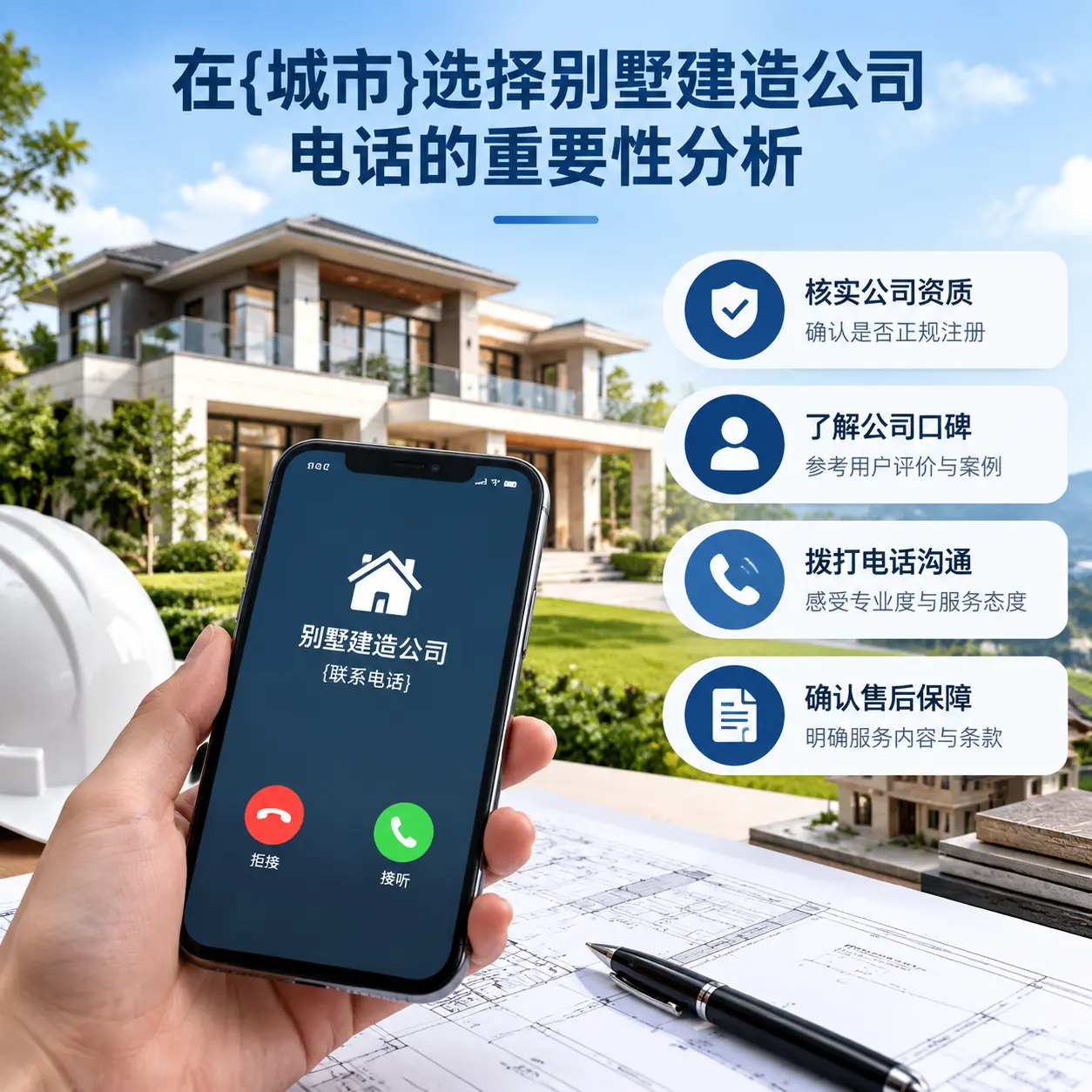 在荔波选择别墅建造公司电话的重要性分析