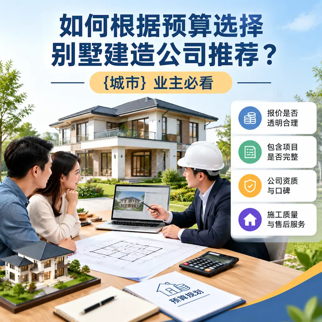 如何根据预算选择别墅建造公司推荐？ 荔波 业主必看