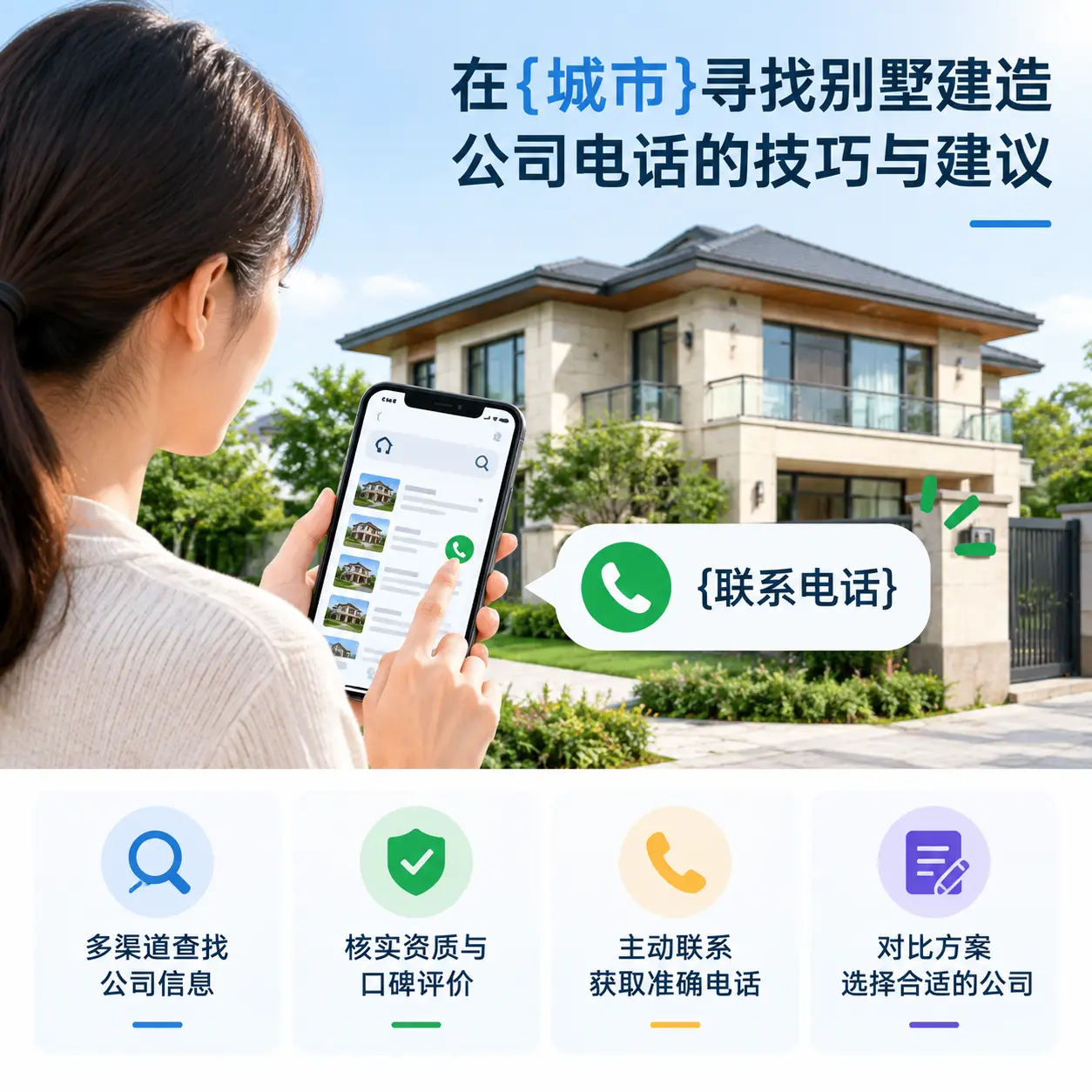 在荔波寻找别墅建造公司电话的技巧与建议