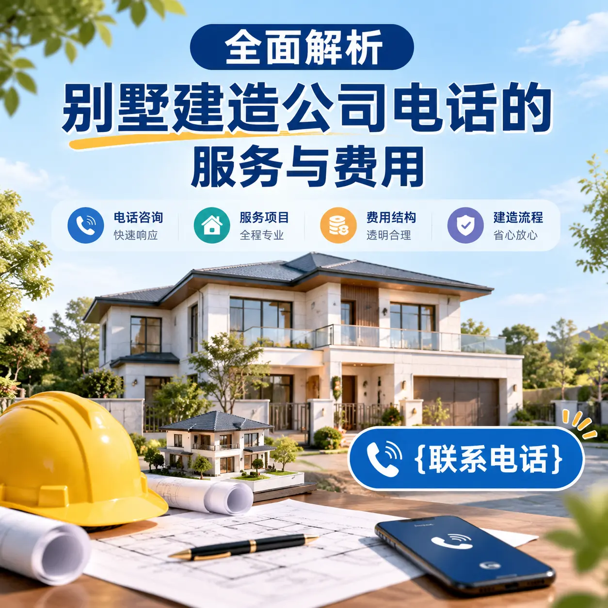 全面解析荔波别墅建造公司电话的服务与费用